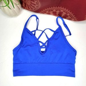 PINK VS Bralette Blue Size Medium